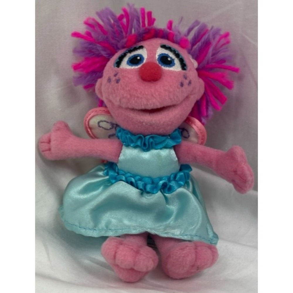 Sesame Street Gund Abby Cadabby ‎ Plush Doll with Wings 6 inch